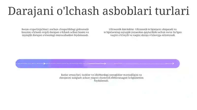 Darajani o'lchash vositalari 3