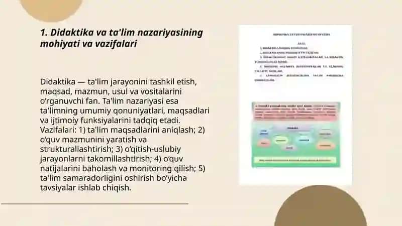 Didaktika talim nazariyasi 3