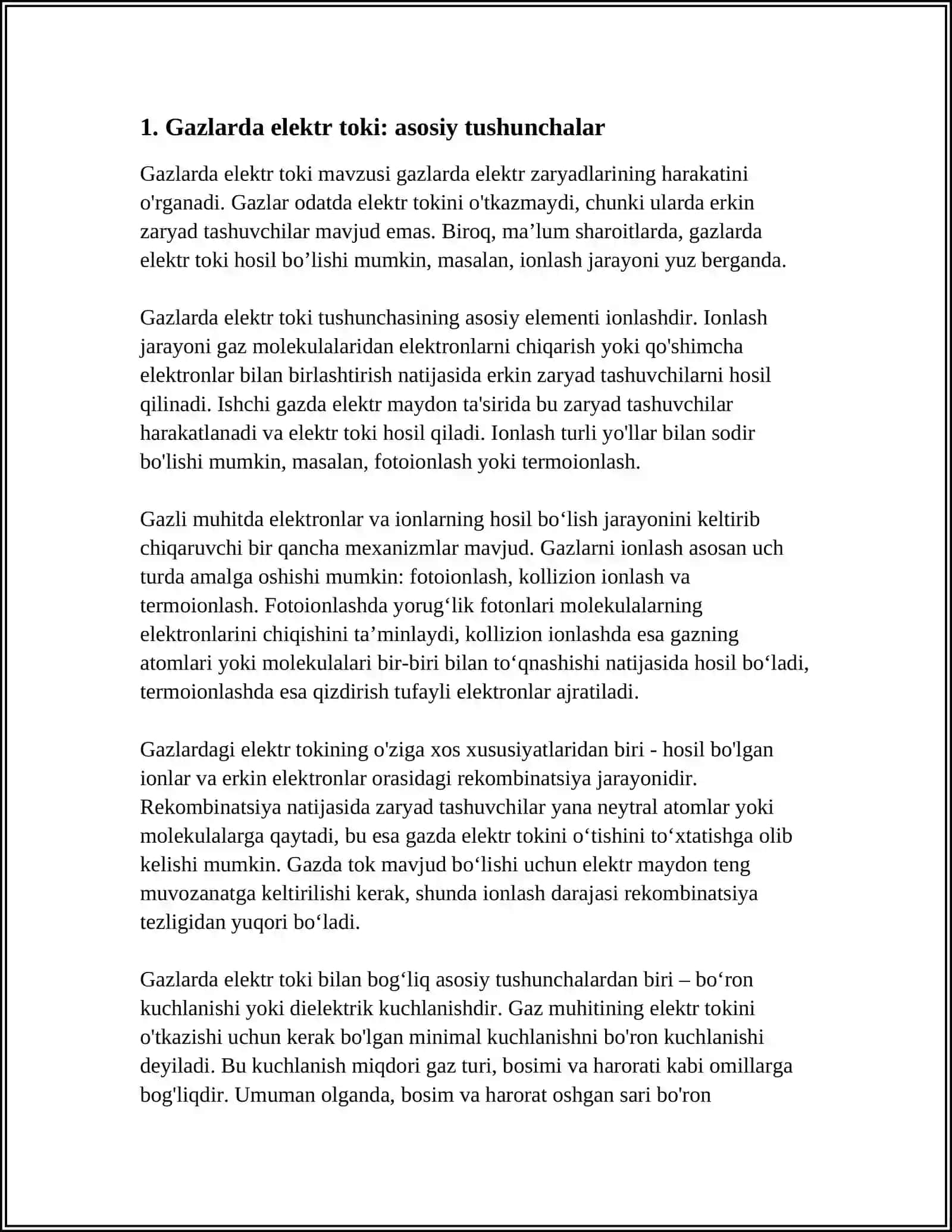Gazlarda elektr toki 3