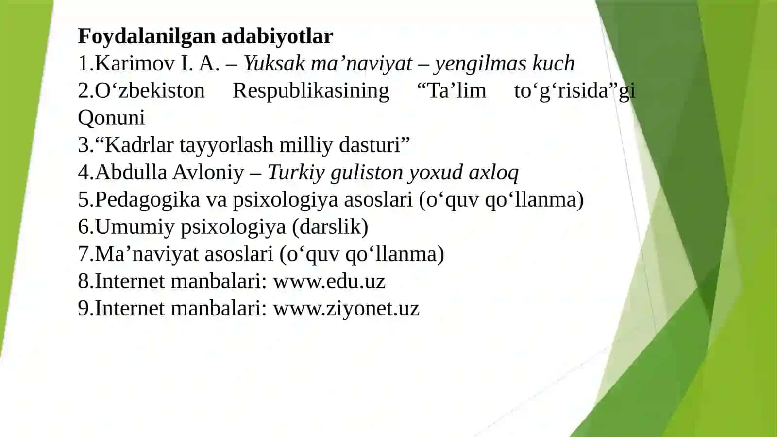 RUXIY TARBIYA 3
