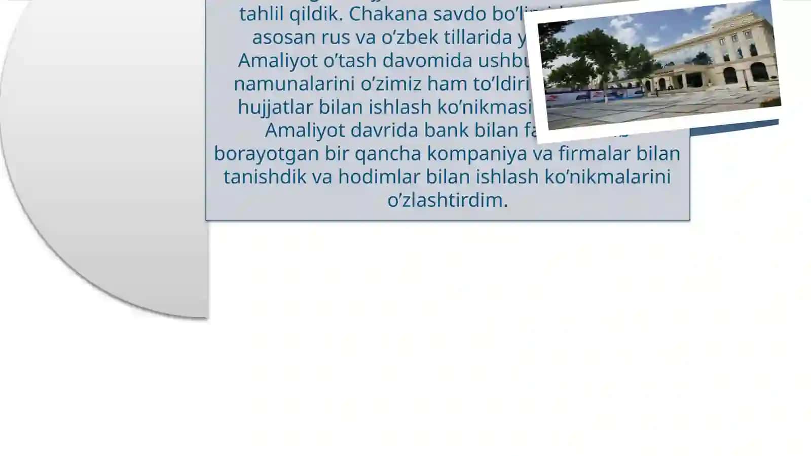 TRANSBANK XABQARSHIXIZMATLAR OFISI 3