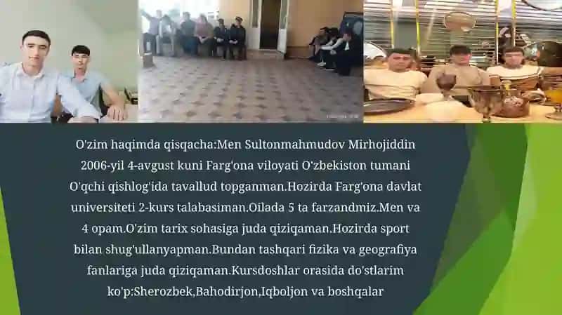 Mavzu:MENING HAYOT FALSAFAM 3