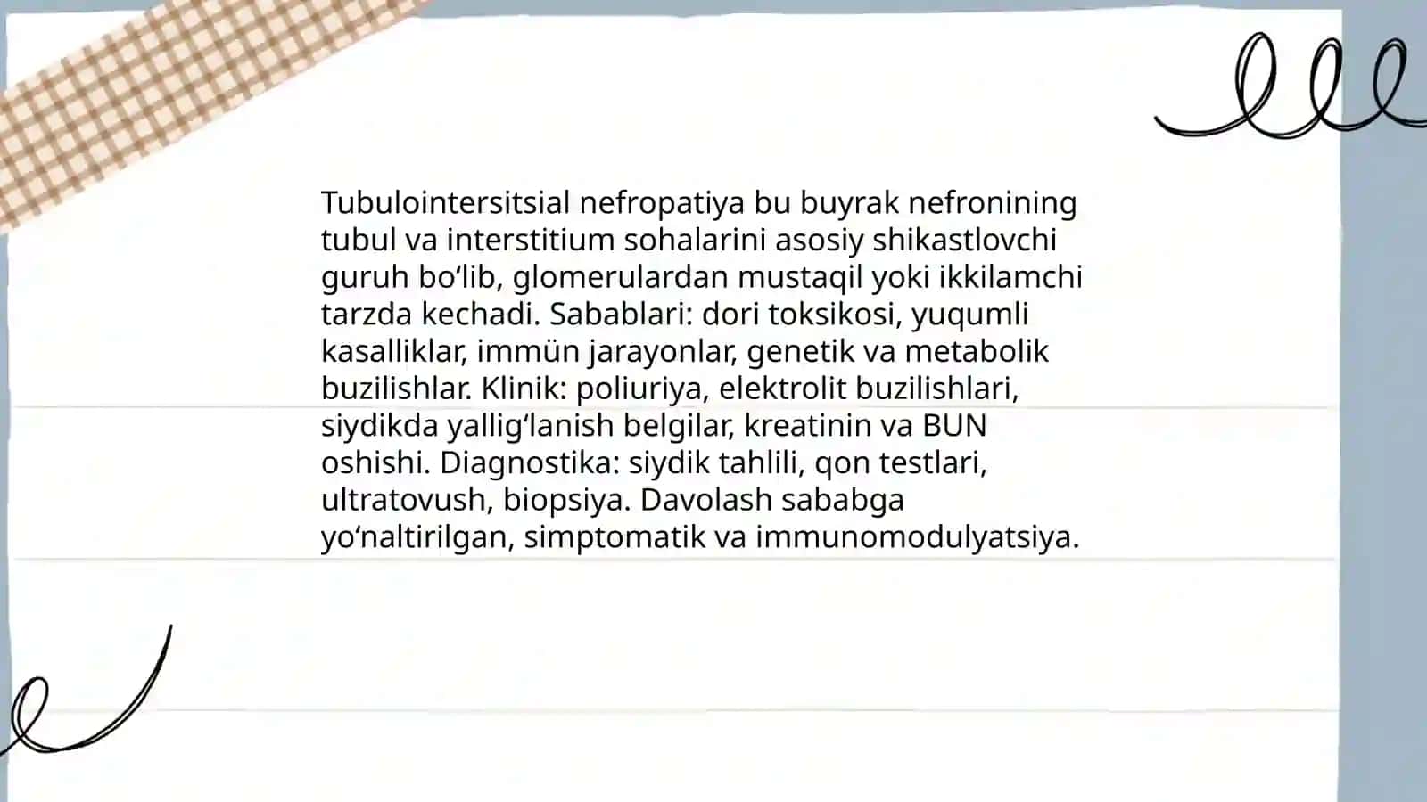 Tubulointersitsial nefropatiya 3