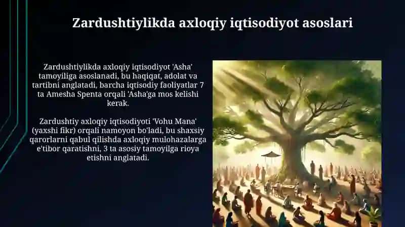 Zardushtiylikdagi iqtisodiy gʼoyalar 3