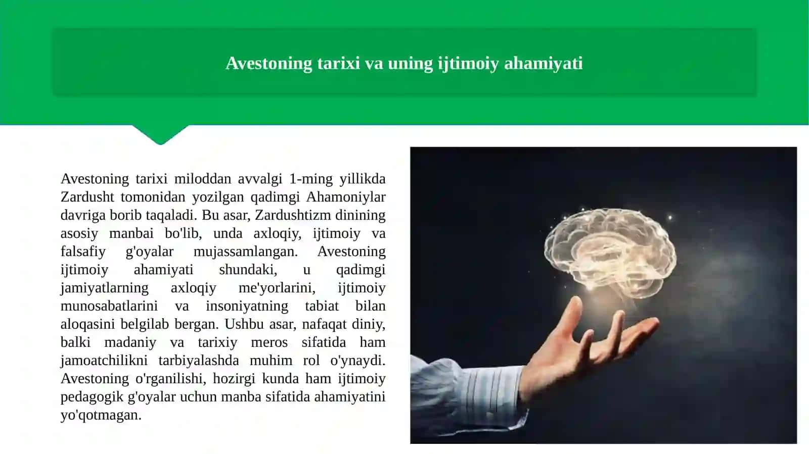 "Avesto" va abadiy manbalarda ijtimoiy pedogogik g'oyalar 3