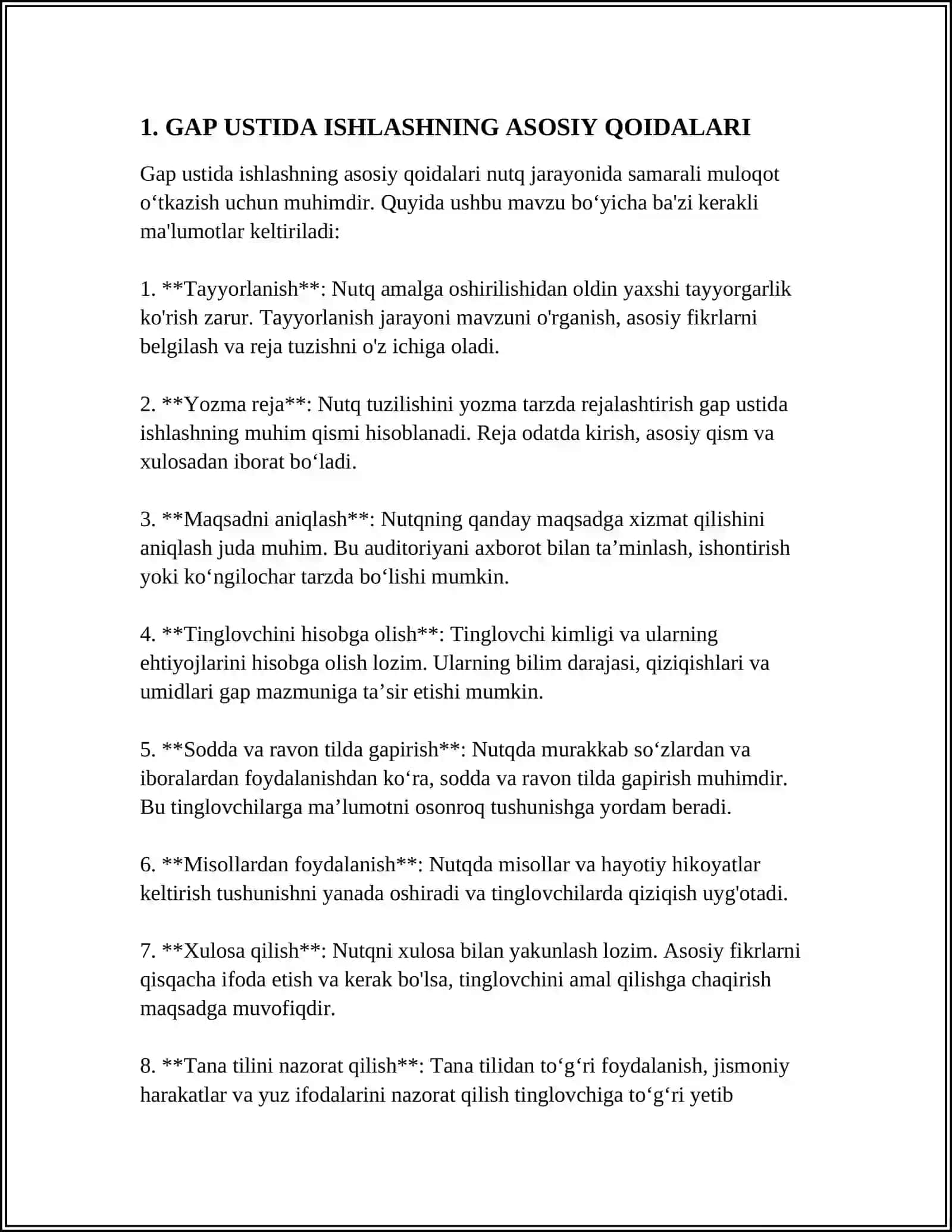 GAP USTIDA ISHLASHGA OID MUSTAQIL ISHLAR 3