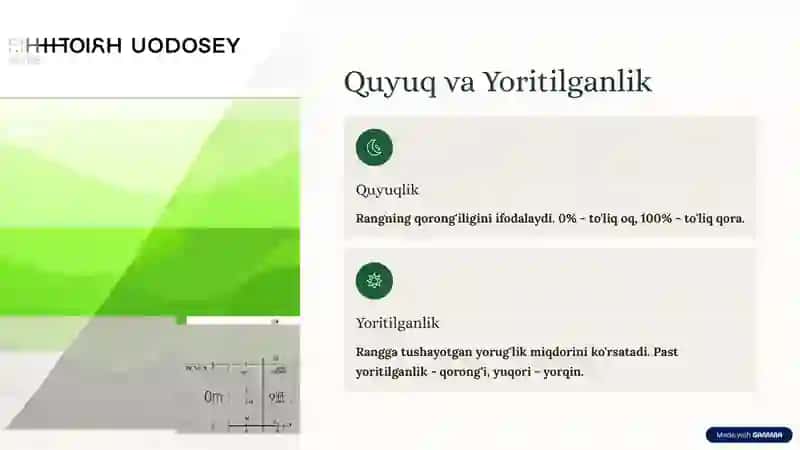 Kontrast va yoritilganlik 3