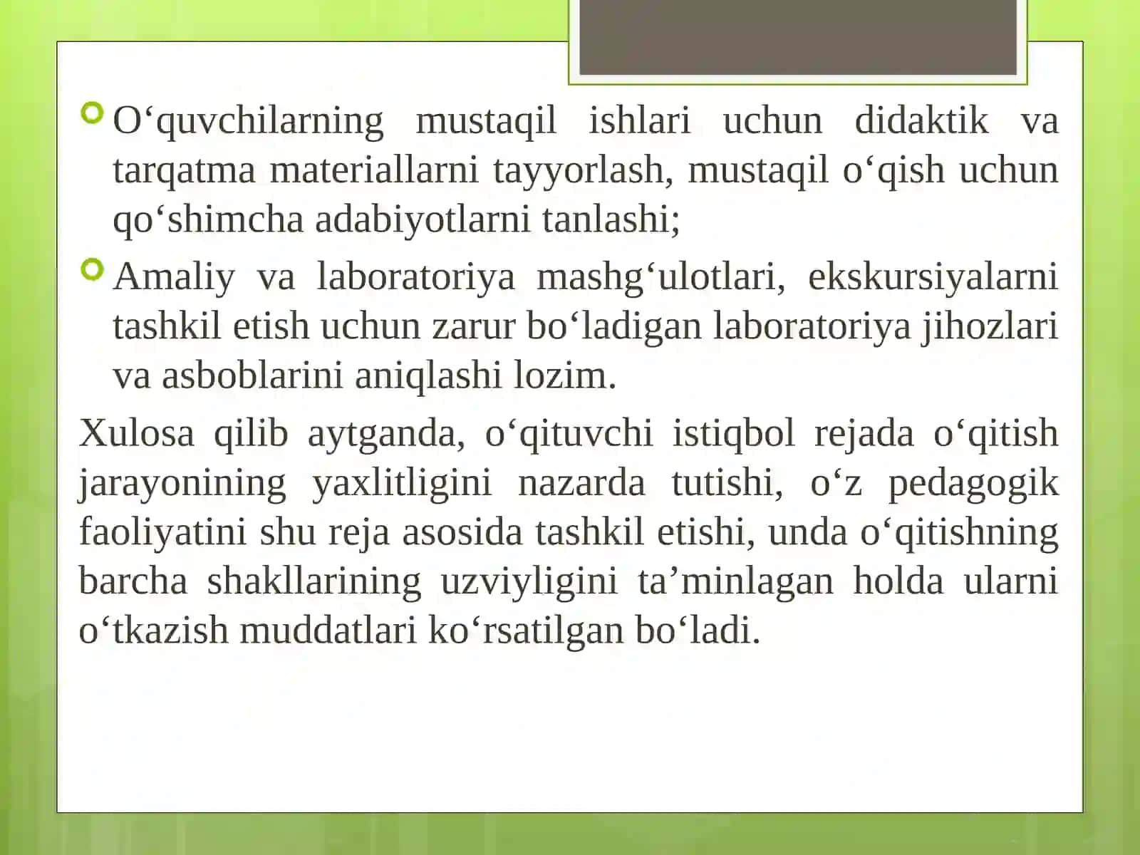 Biologiya darslari 3