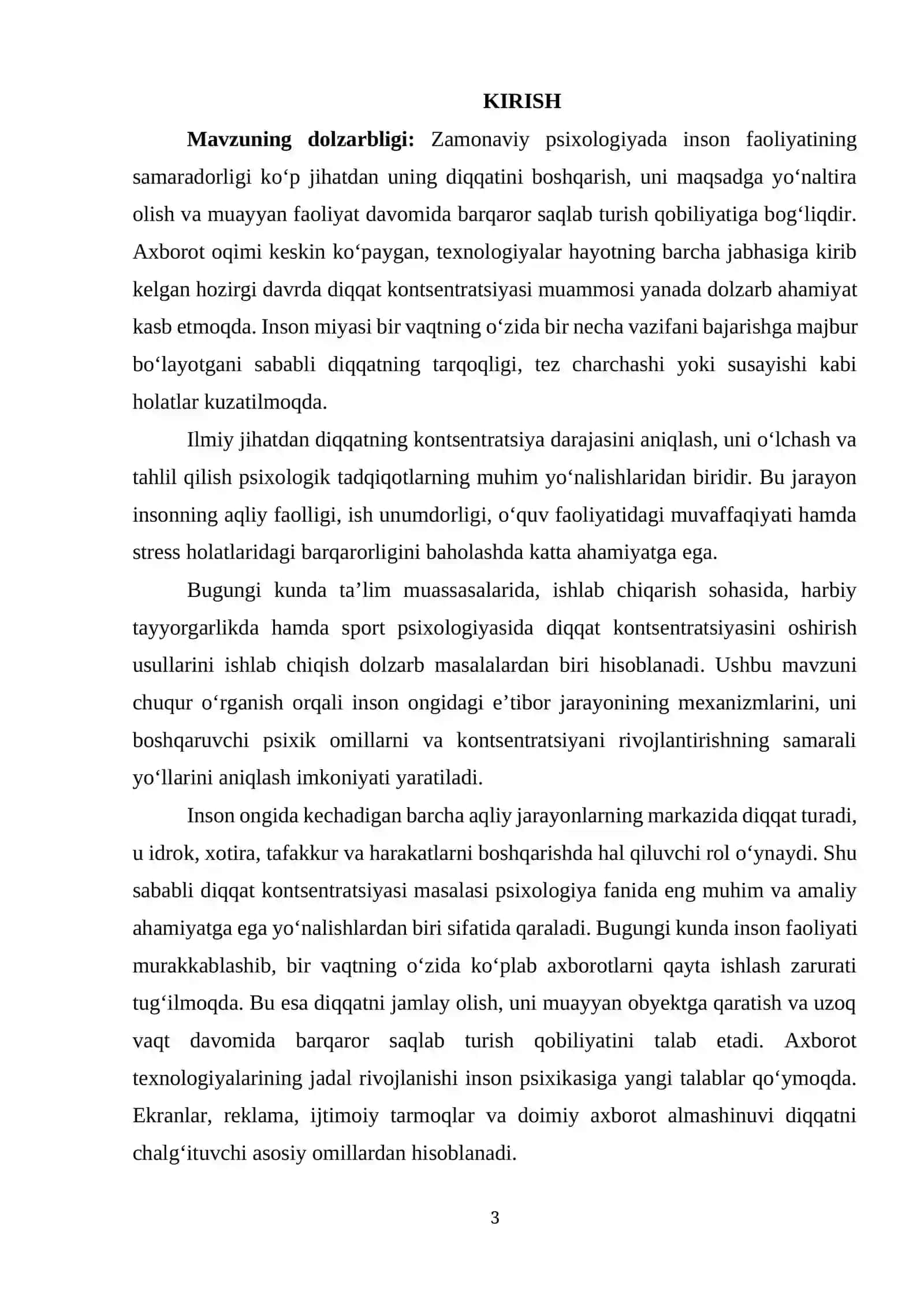 Diqqat kontsentratsiyasini eksperimental o‘rganish 3
