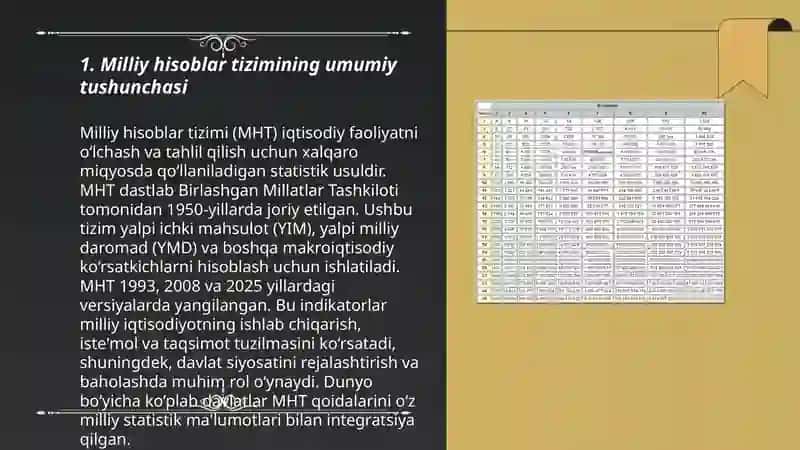 Milliy hisoblar tizimida yalpi ichki mahsulot ko‘rsatkichini hisoblash shartlari va usullari 3