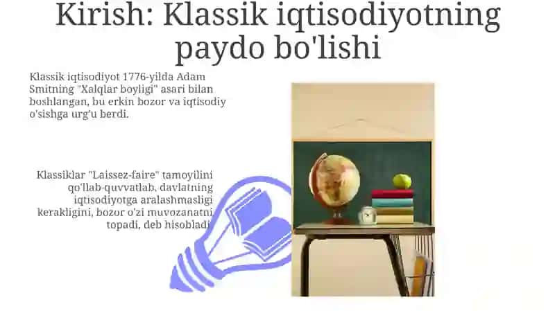 Killasik iqtisodiy maktabning rivojlanishi 3
