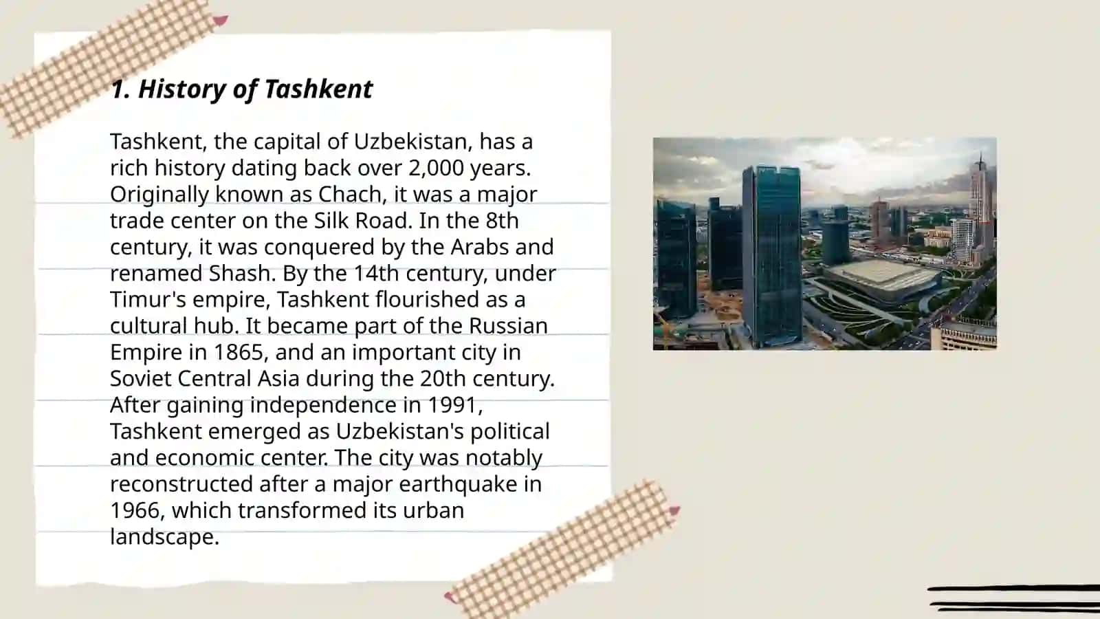 History of Tashkent 3