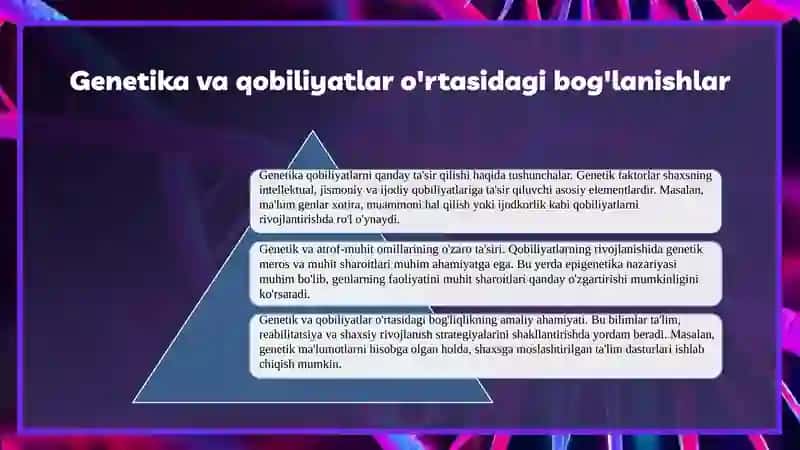 Qobiliyatlar va genetika 3