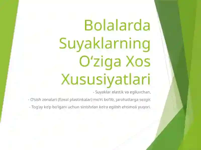 Bolalarda O‘ziga Xos Jarohatlanish 3
