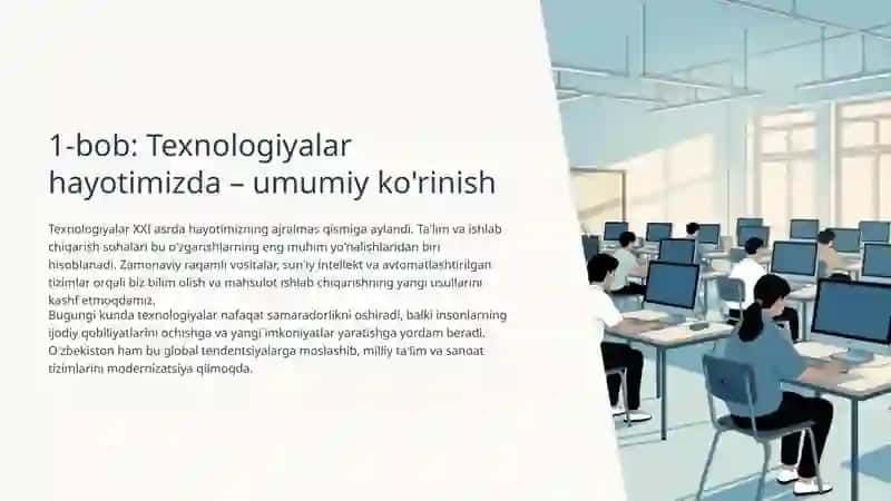 Ishlab chiqarish va ta'limda texnologiyalar 3