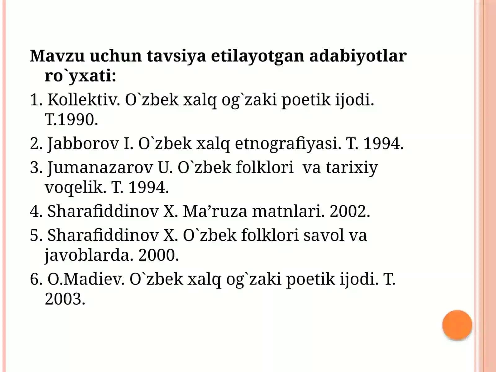 QADIMGI DAVRQARASHLARI VAFOLKLOR 3