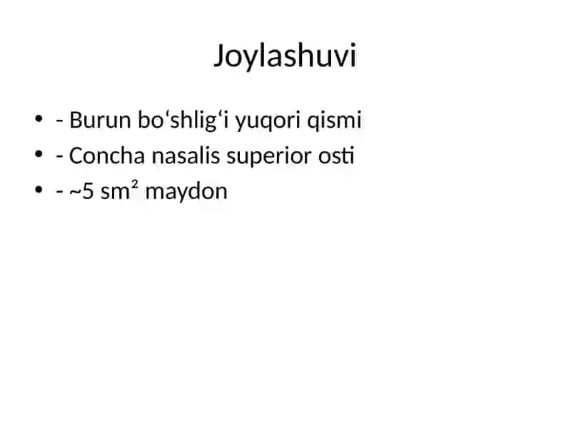 Hid bilish a’zosi (Olfaktor tizimi) 3