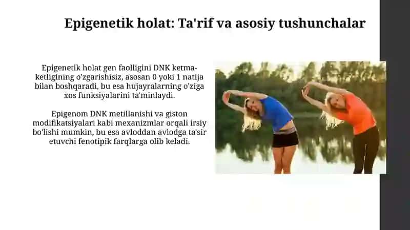 Epigenetik holat 3
