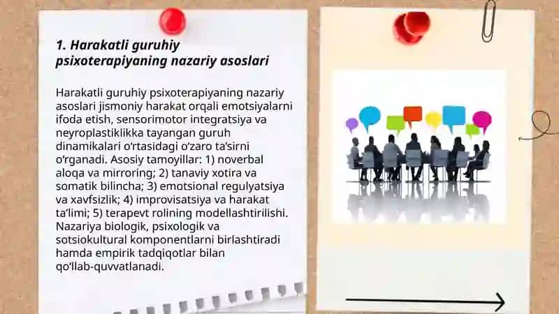 Harakatli guruhiy psixoterapiyasi 3