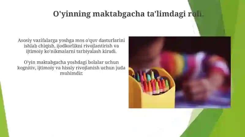 Yoshdagi Bolalar Pedagogikasi 3