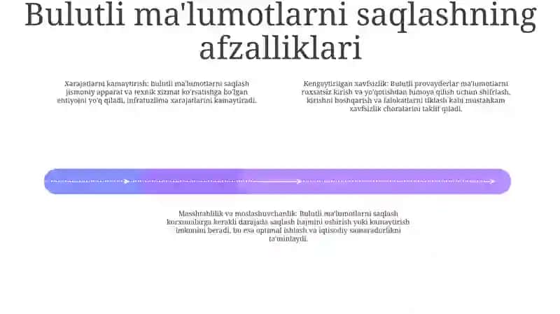 Bulutli Hisoblash Ma’Lumotlarni Saqlash 3