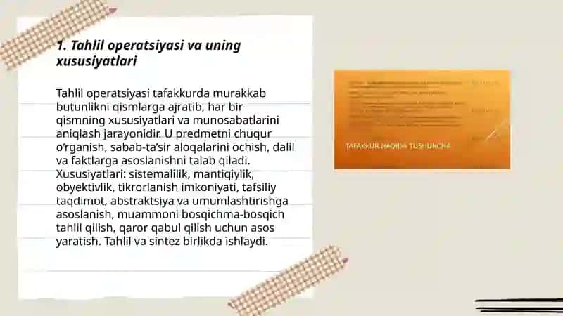 Tahlil operatsiyasi 3