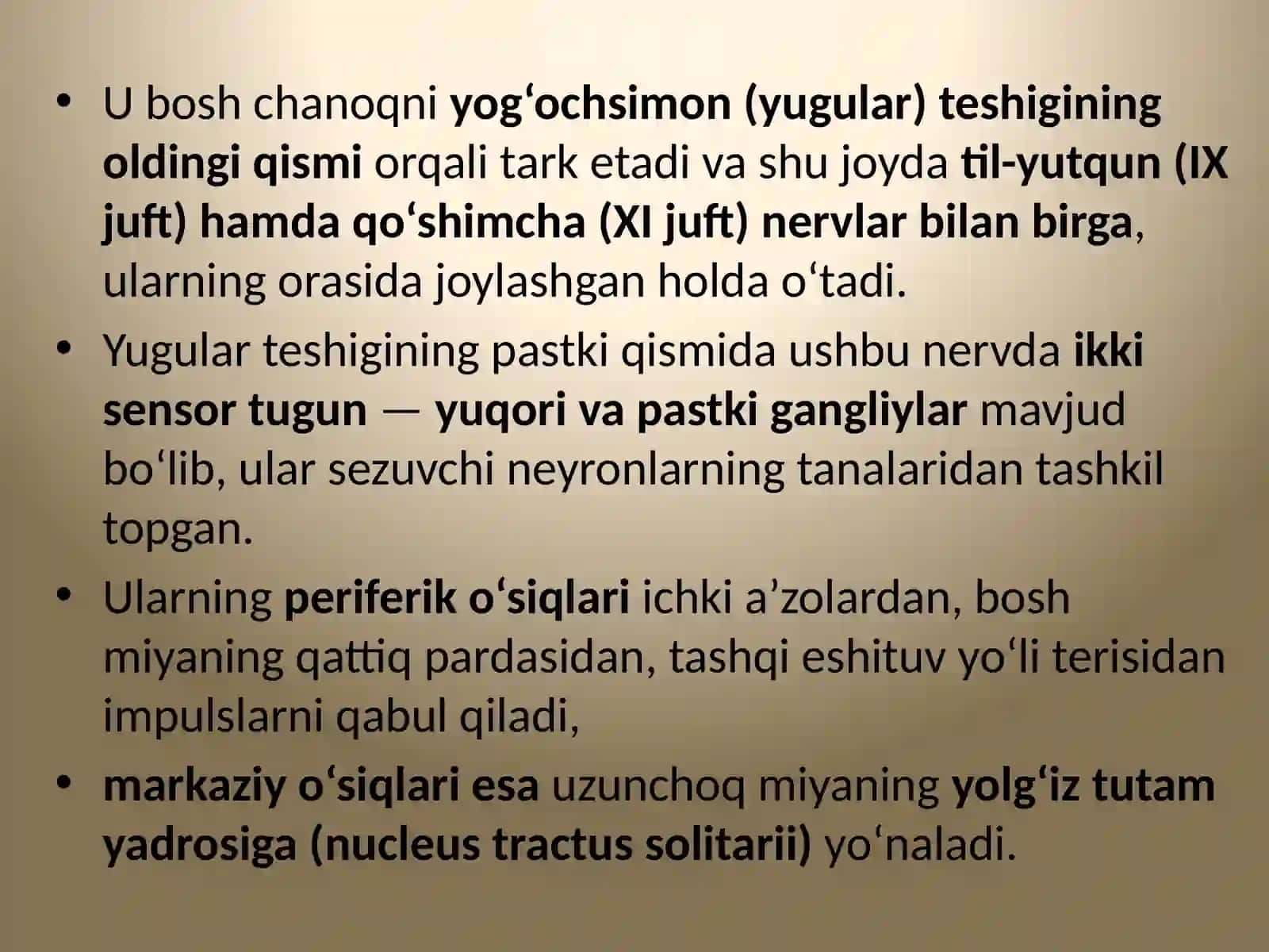 Anatomiya fanidan mustaqilish 3