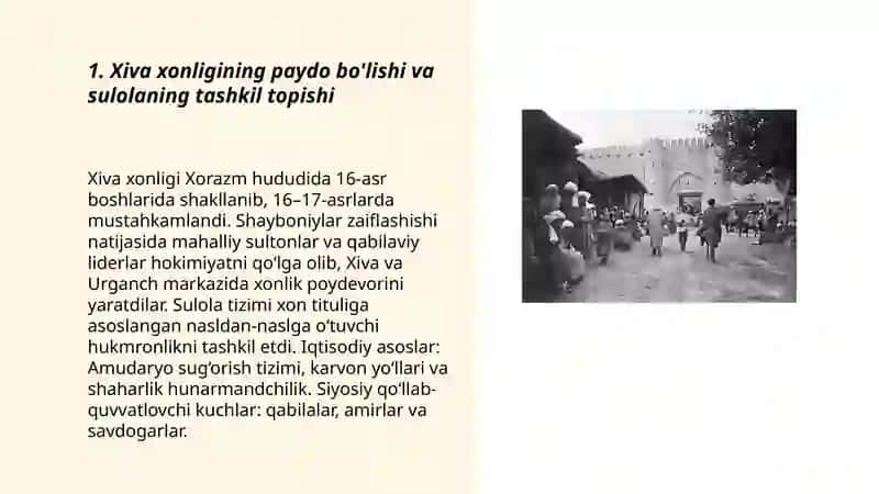 Xiva xonligi sulolasi 3