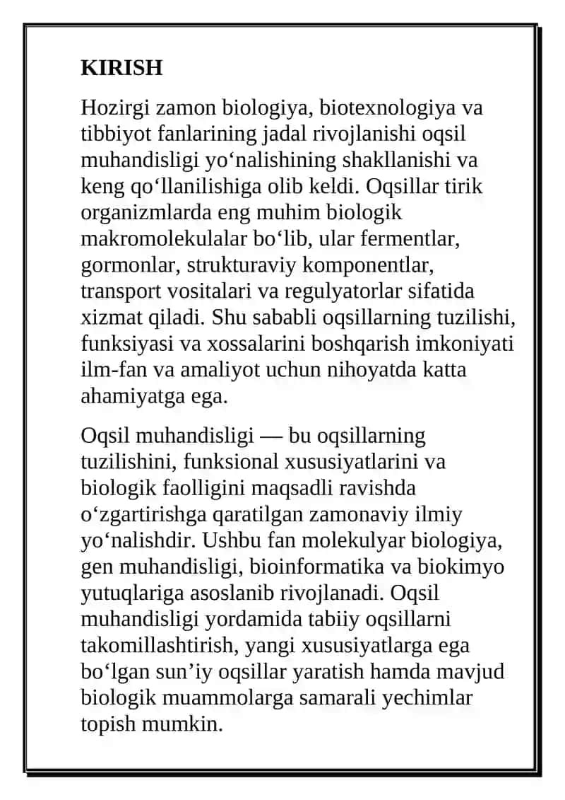 Oqsil muhandisligining asosiy strategiyalari 3