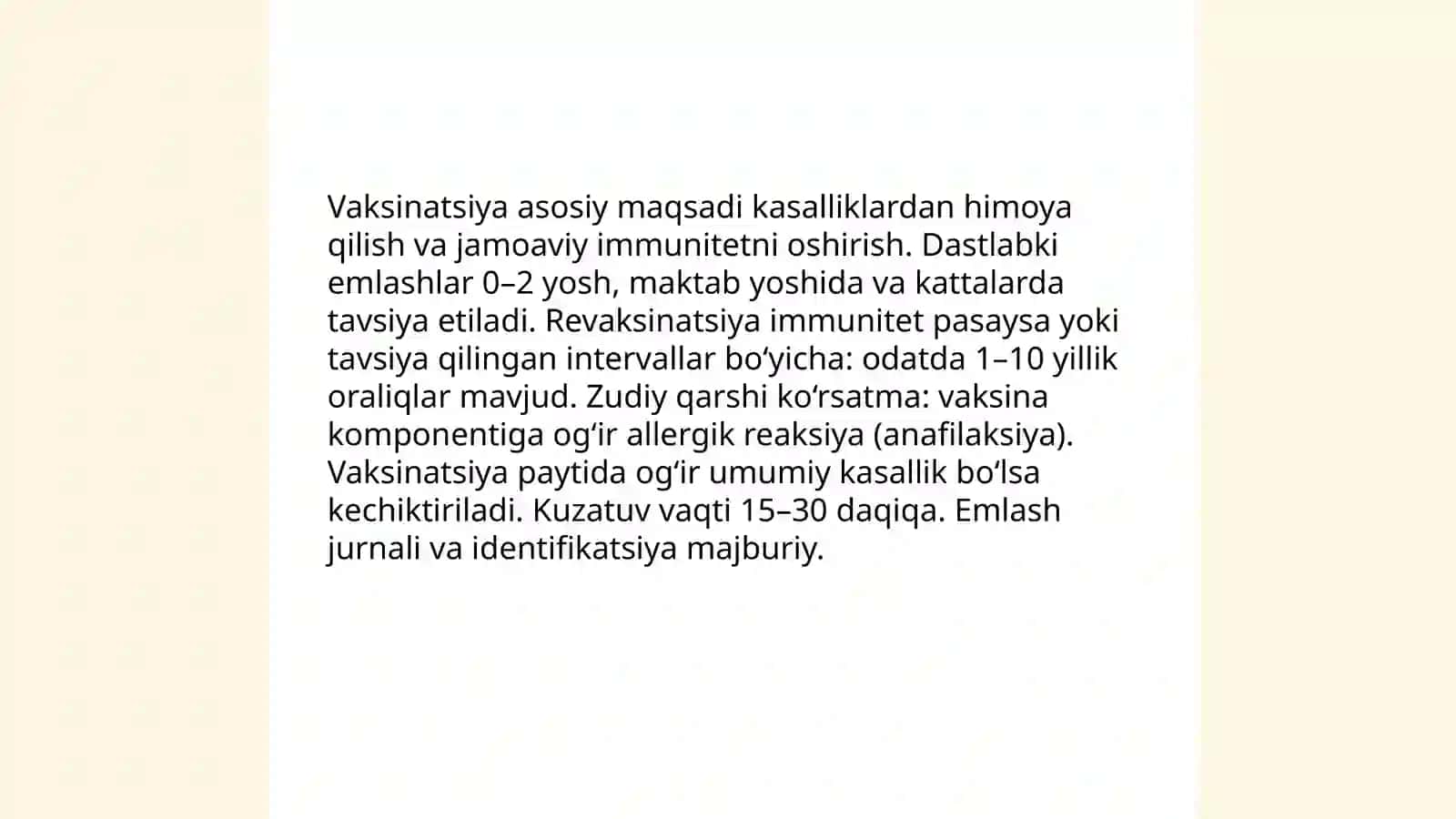 Vaksinatsiya va revaksinatsiya 3