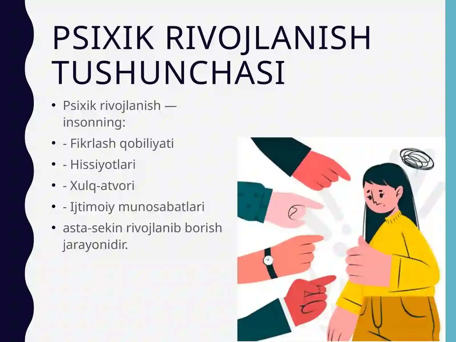 O‘smirlik davri psixik rivojlanish xususiyatlari 3