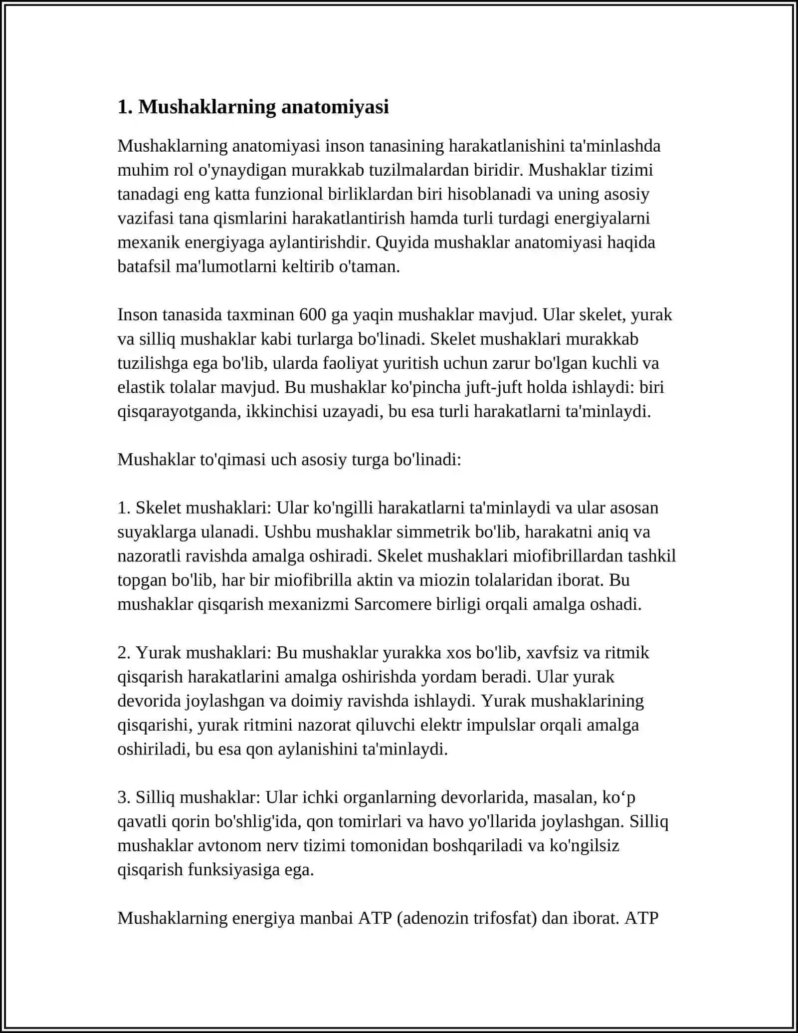 MUSKULLARNING ISHI VA BIOMEXANIKASI 3