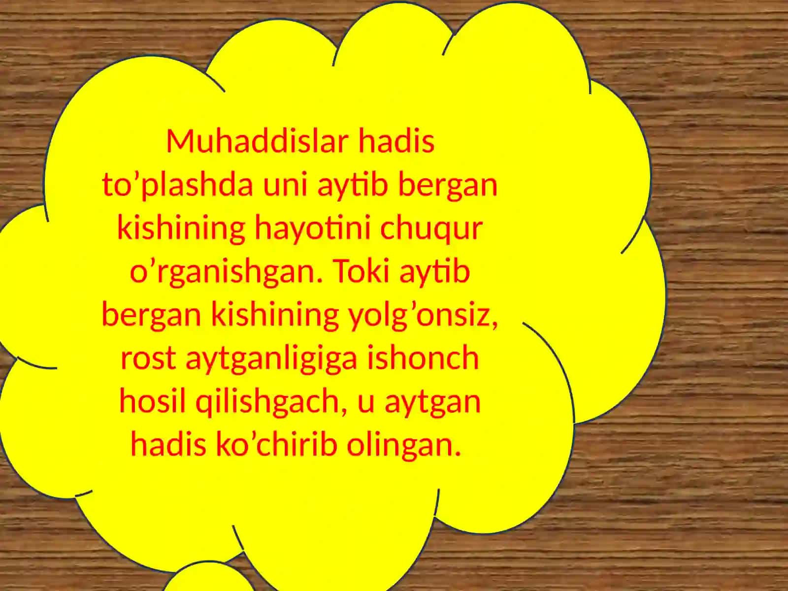 Hadisshunoslik ilmi va tassaffuv tariqatlari 3