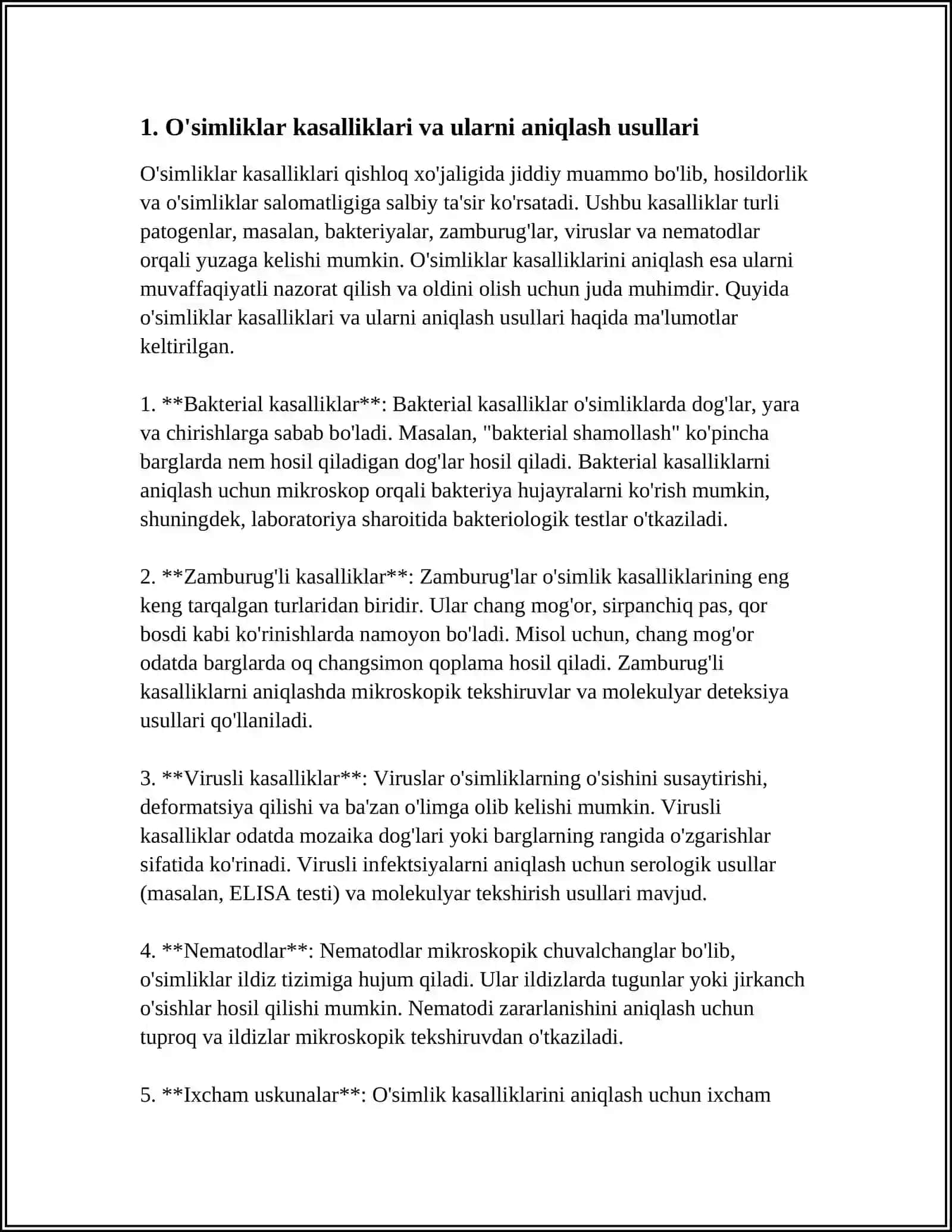 O'ZBEKISTON O'SIMLIKLARIN HIMOYA QILISH 3