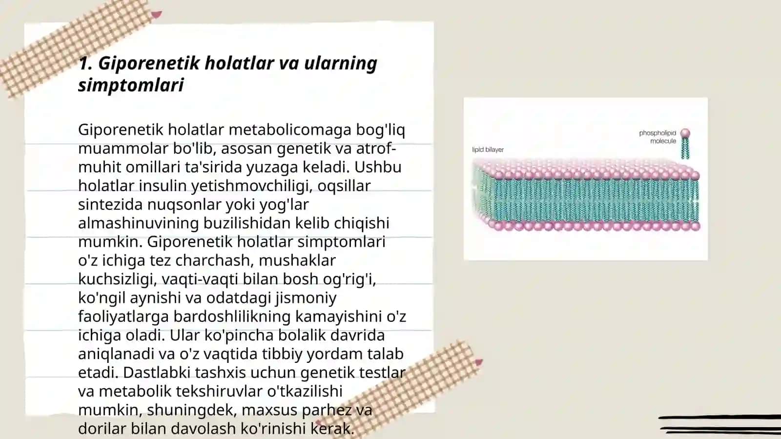 Gipoenergetik holatlar 3