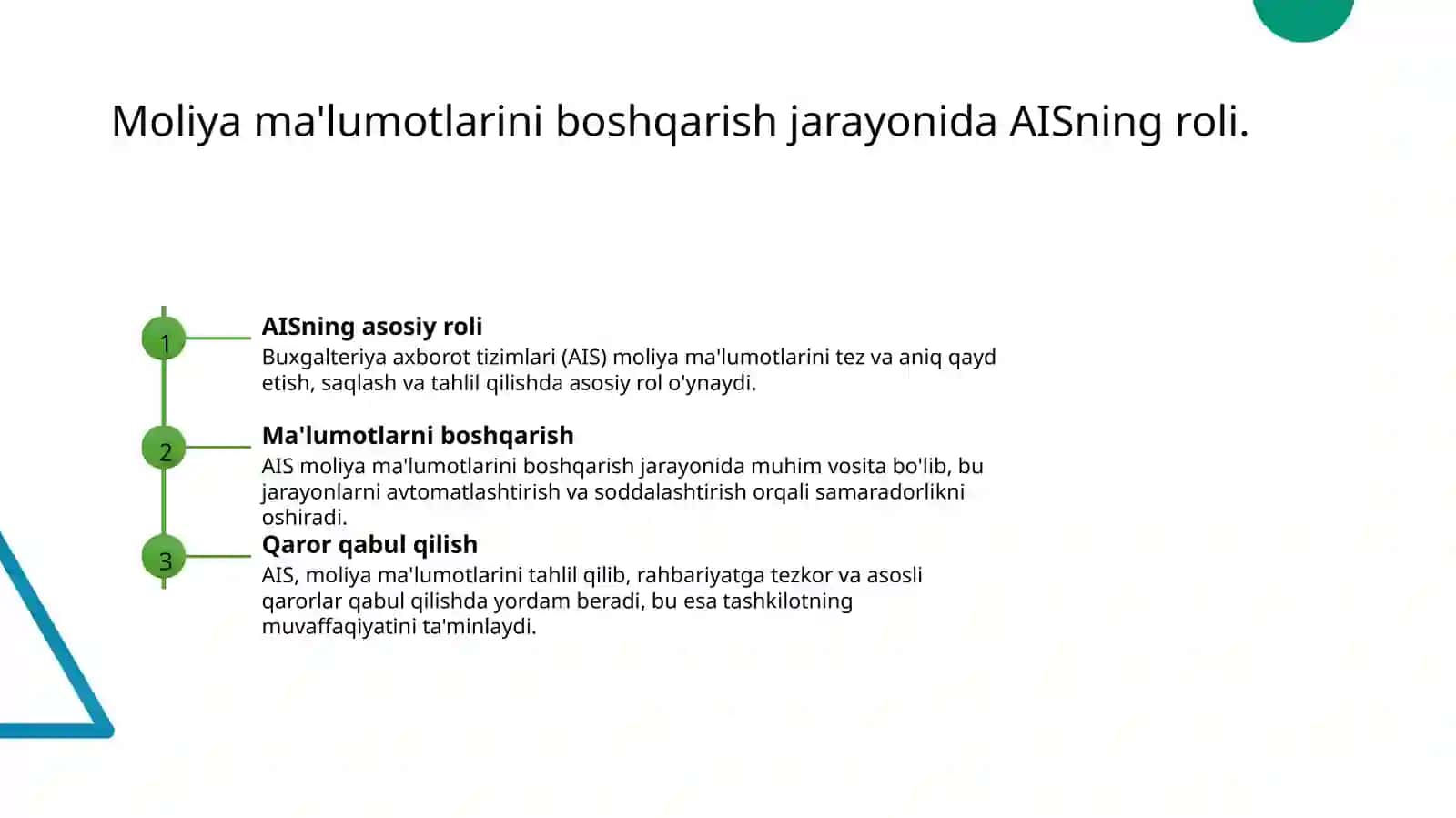 Buxgalteriya axborot tizimlari asoslari 3