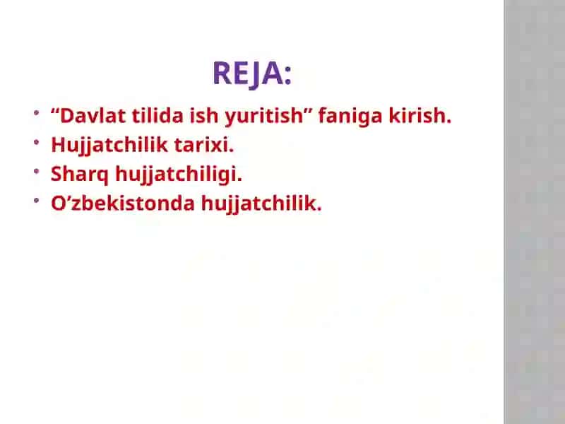 Davlat tilida ish yuritish 3