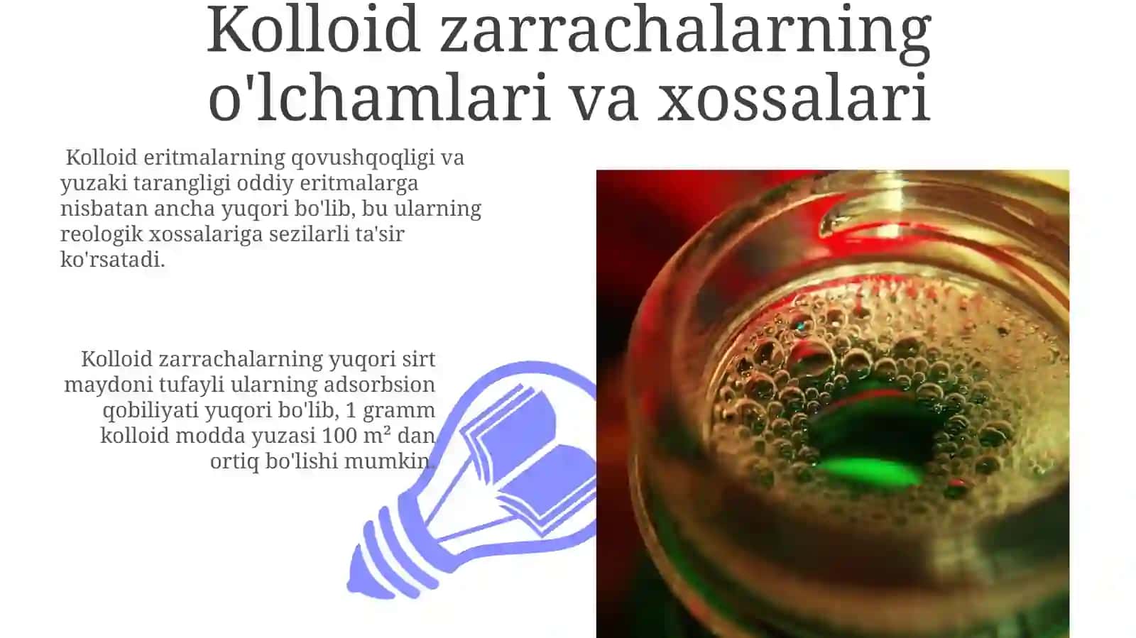 Kolloid Kimyoning Asosiy Tushunchalari 3