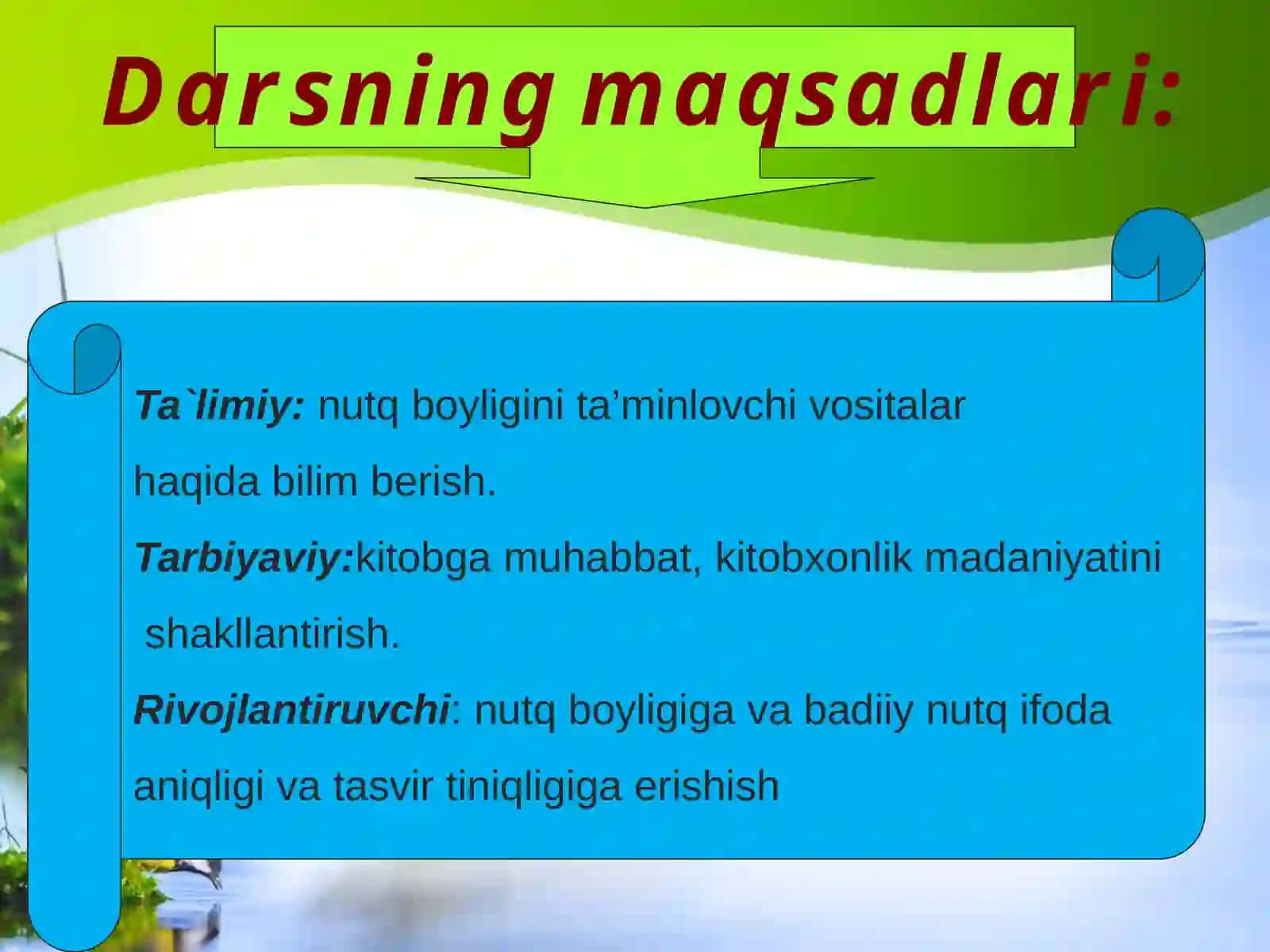 "NUTQNING BOYLIGINI TA’MINLOVCHI VOSITALAR" 3