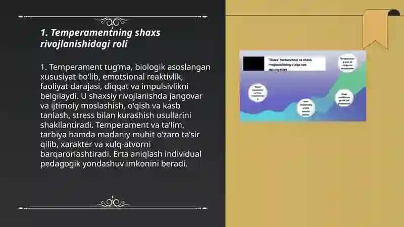 Temperamentning shaxs rivojlanishidagi roli 3