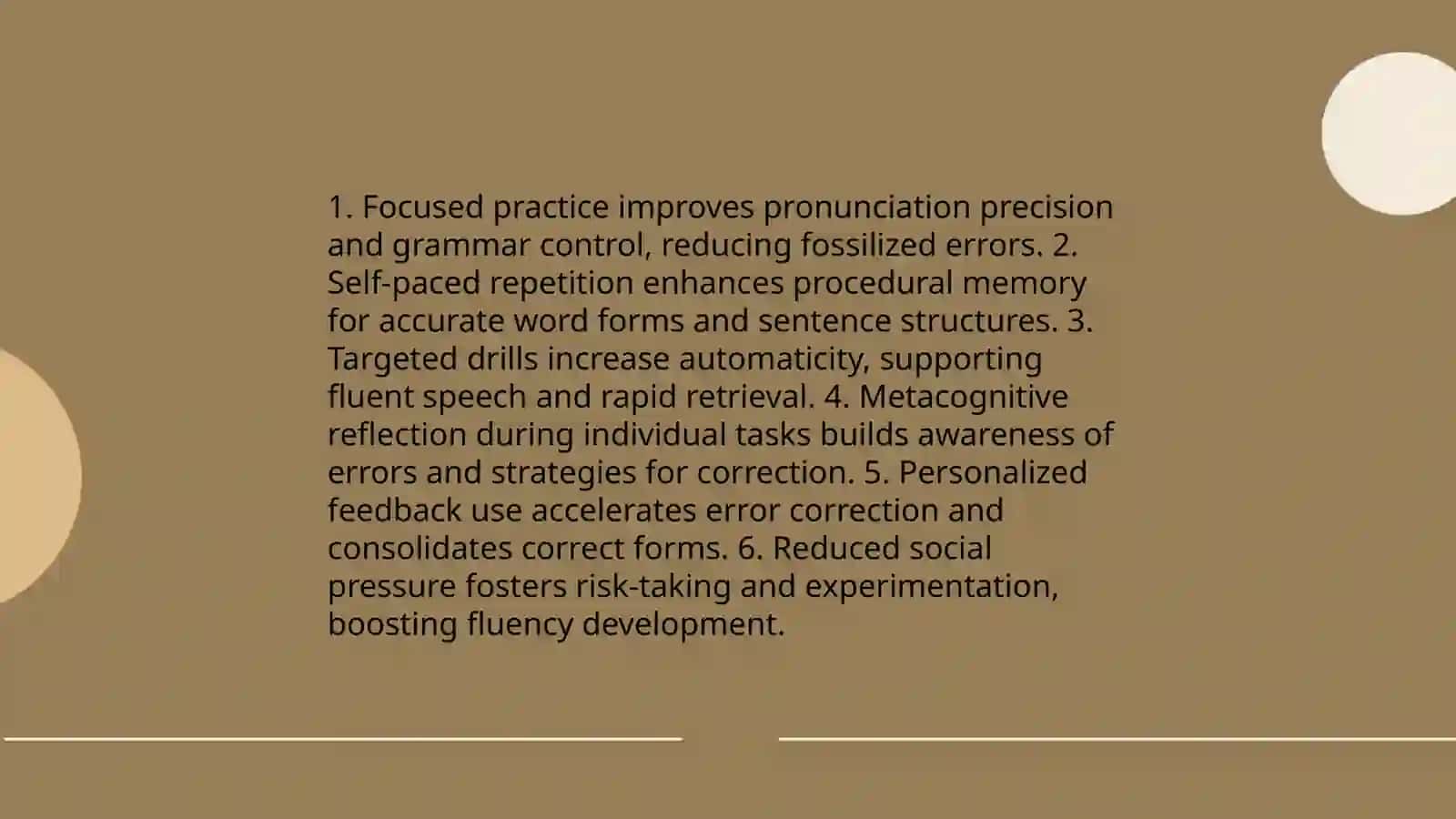 The role of individual work and varied interactions in Language learning 3
