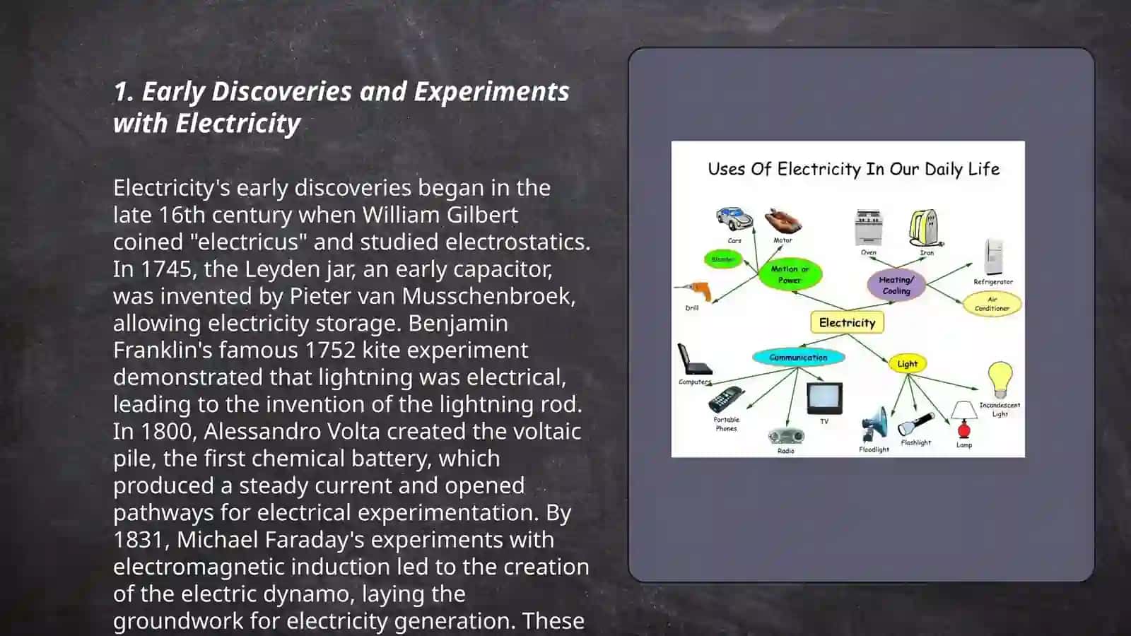 The history of electricity 3