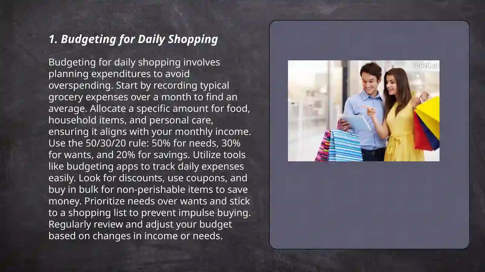 Daily Shopping 3