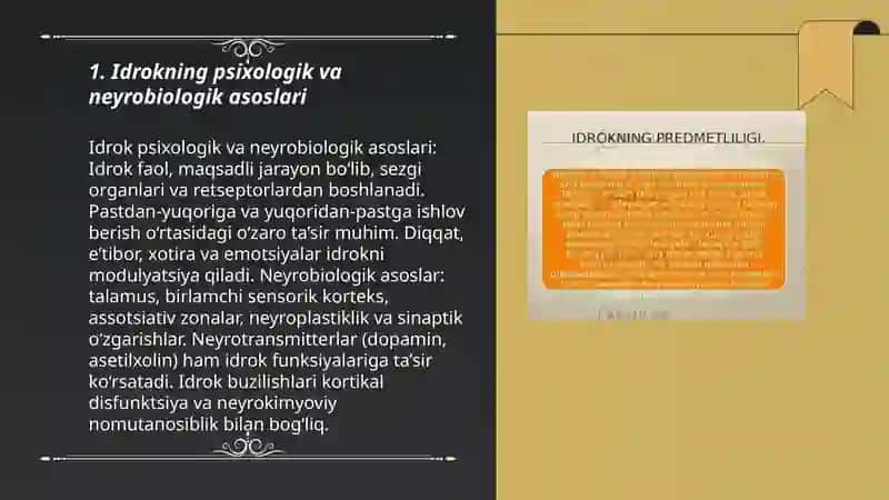 Idrok va uning buzulishlari 3