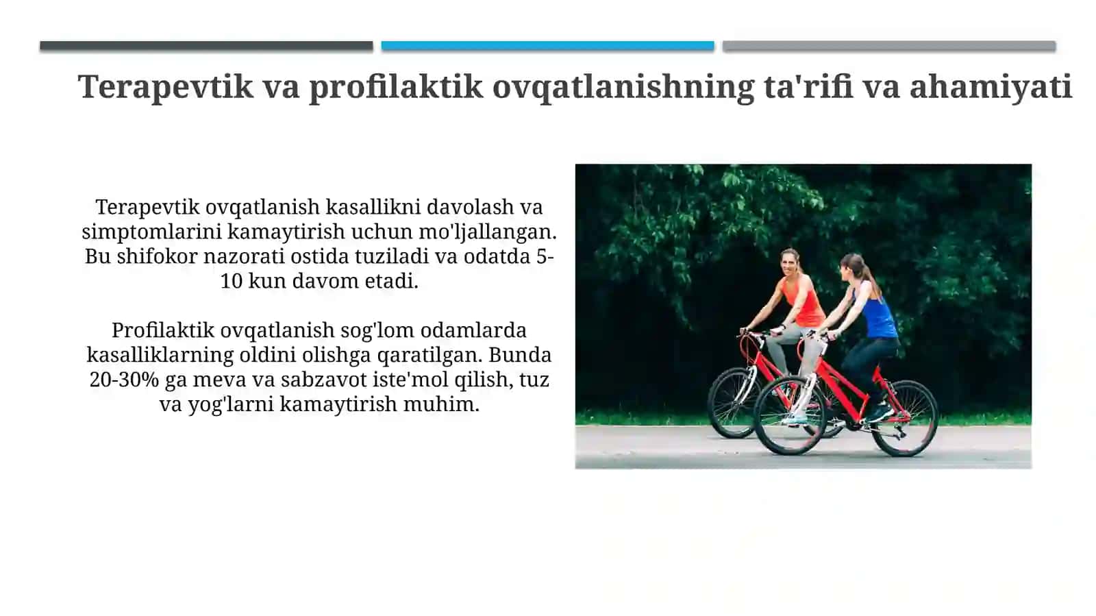 Terapevtik va profilaktik ovqatlanish 3