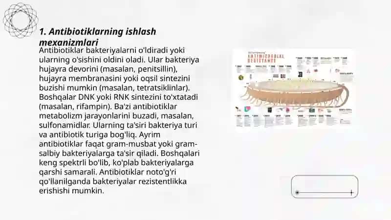 Mikriblarga qarshi vositalar.Antibiotiklar 3