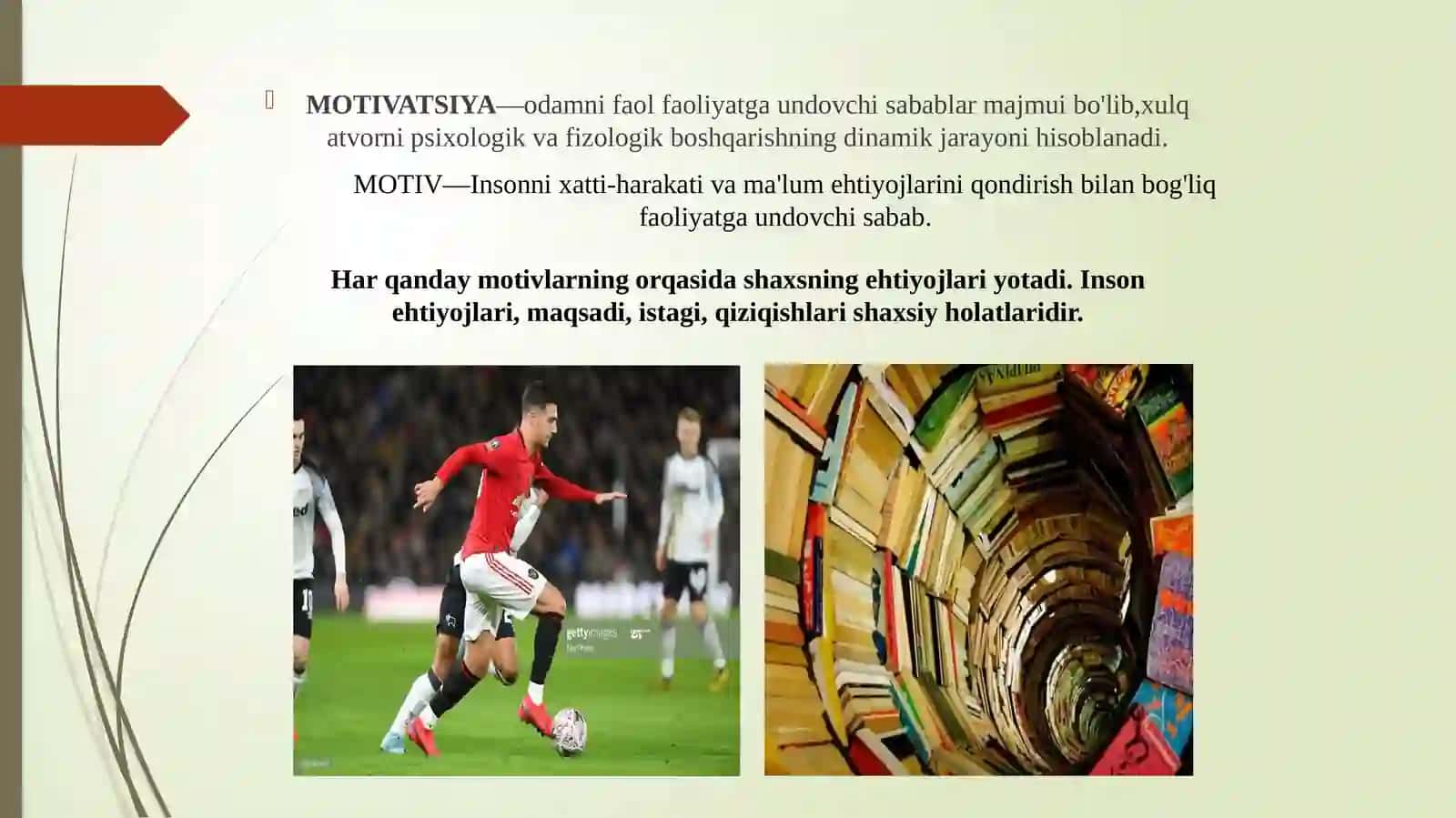 Motiv va motivatsiya 3