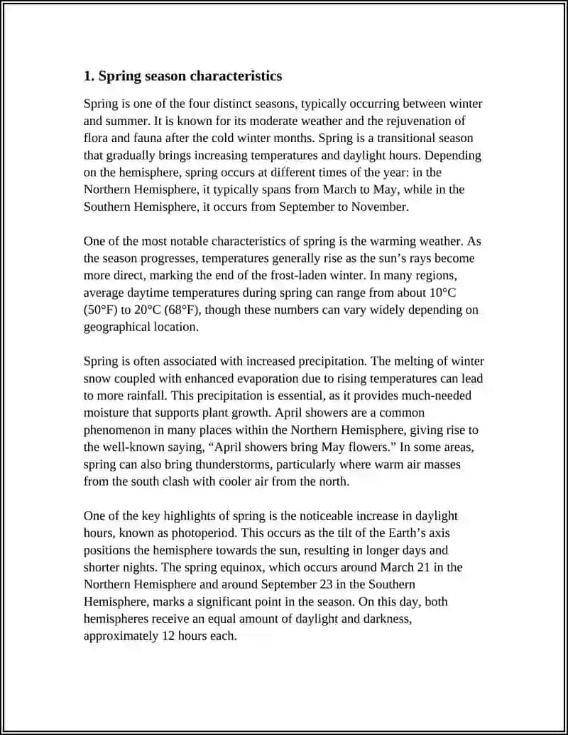 MUSTAQIL ISH: SEASONS AND WEATHER 3