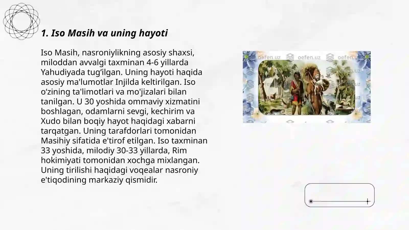 Xristian dini tarixi va asosiy g'oyalari 3