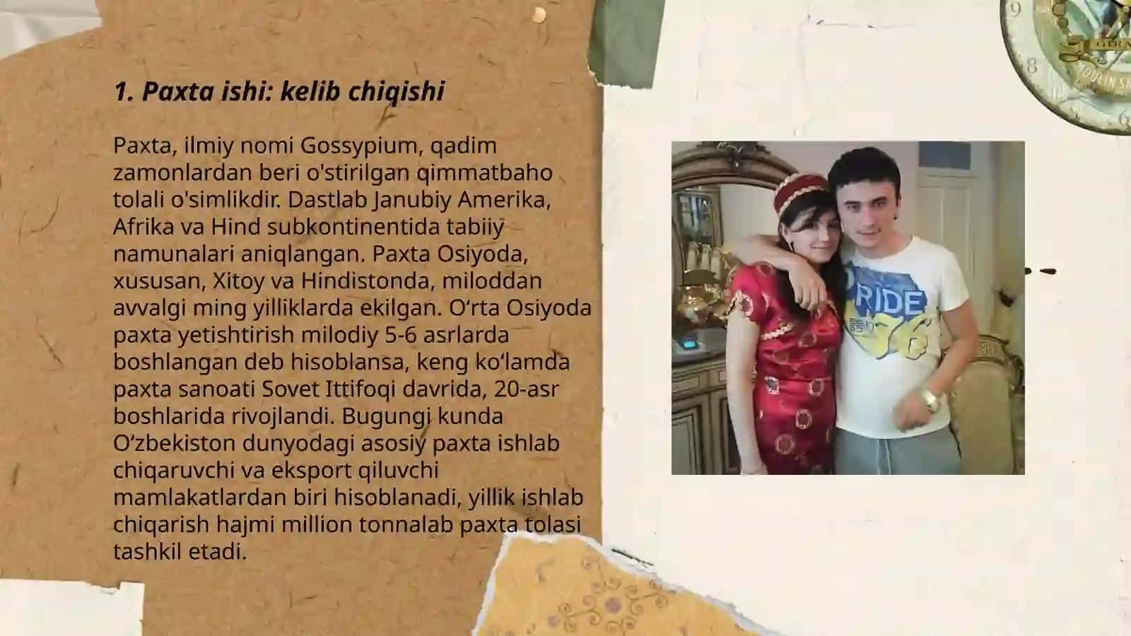 Paxta ishi va O'zbek ishi 3
